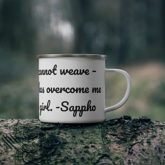 Sisters of Sappho Enamel Camping Mug