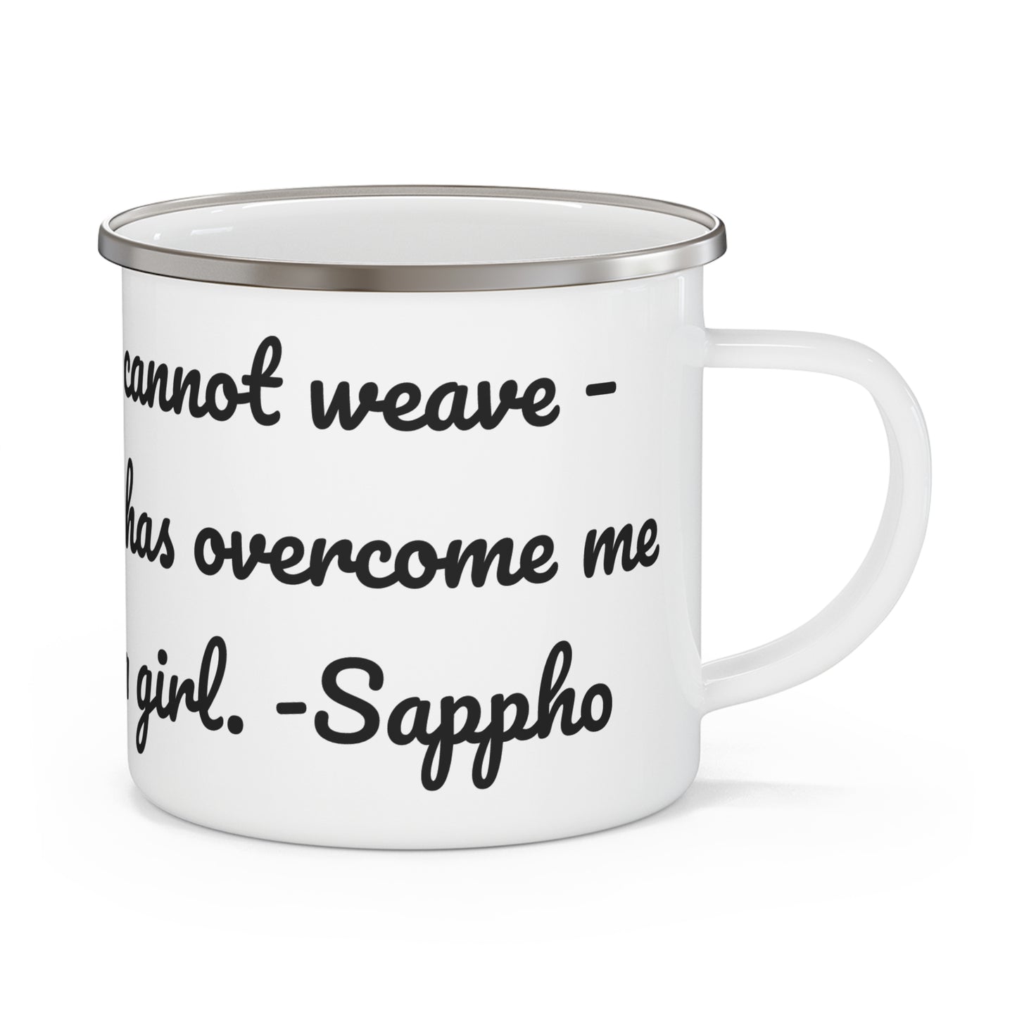 Sisters of Sappho Enamel Camping Mug