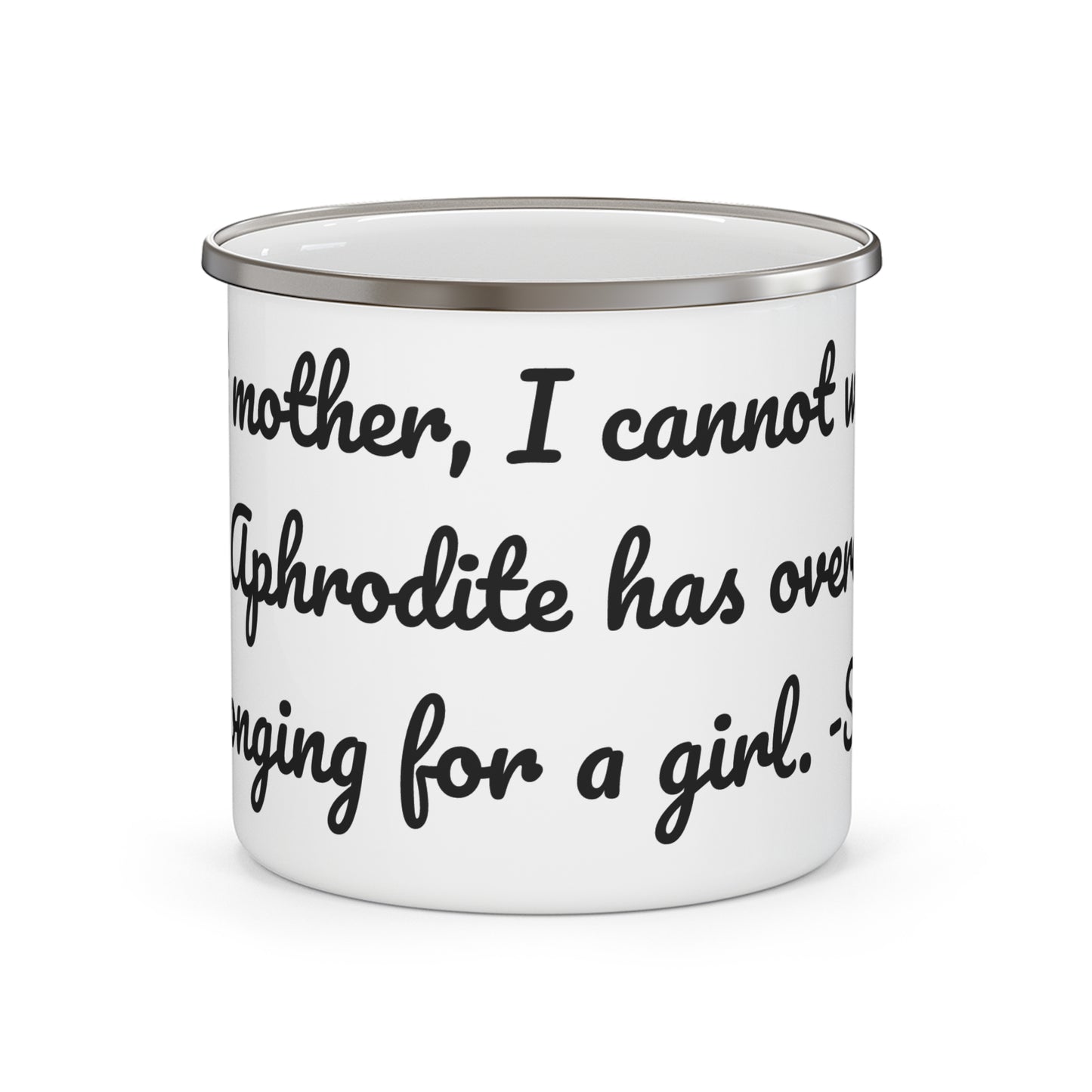 Sisters of Sappho Enamel Camping Mug